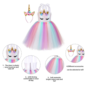 Vestidos <span class=keywords><strong>de</strong></span> tutú para niñas, diseño <span class=keywords><strong>de</strong></span> unicornio <span class=keywords><strong>de</strong></span> lentejuelas, vestido <span class=keywords><strong>de</strong></span> fiesta sin mangas para niños, vestido <span class=keywords><strong>de</strong></span> fiesta, vestido <span class=keywords><strong>de</strong></span> cumpleaños para niñas - Product Image 2
