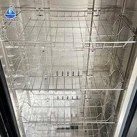 Stérilisateur de vaisselle commercial à double porte, ozone, infrarouge, circulation d'air chaud, stérilisation rapide, armoire de stérilisation pour l'hôtellerie et la restauration