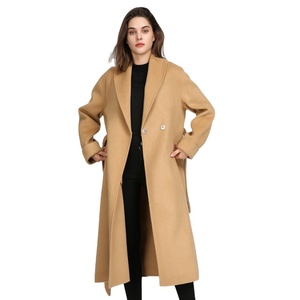 Soprabito di lana personalizzato donna donna plus size e giacca lunga <span class=keywords><strong>trench</strong></span> invernale da donna - Product Image 6