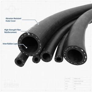 <span class=keywords><strong>Tuyau</strong></span> industriel flexible renforcé résistant aux hautes températures et à l'usure, pression de service de 300 PSI, <span class=keywords><strong>diamètre</strong></span> intérieur de 6 mm, pour le transfert de fluides - Product Image 3