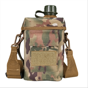 DE97 2L Housse de transport rectangulaire pour gourde de camping camouflage, capacité 2 litres, pochette pour bouteille d'eau - Product Image 4