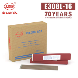 Électrode recouverte en acier inoxydable <span class=keywords><strong>à</strong></span> faible teneur en carbone Atlantic 2,5 mm AWS E308L-16 <span class=keywords><strong>pour</strong></span> <span class=keywords><strong>soudage</strong></span> <span class=keywords><strong>à</strong></span> <span class=keywords><strong>l</strong></span>'<span class=keywords><strong>arc</strong></span>, certifiée ISO9001, faible éclaboussure - Product Image 1