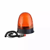 NICAR WL176A-D Nouvelle lampe de signalisation LED rotative bicolore, étanche IP65, DC12/24V, balise de signalisation routière extérieure pour voitures