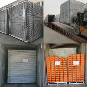 Clôture temporaire galvanisée de 7 pieds pour extérieur, prix usine CE ISO, <span class=keywords><strong>vente</strong></span> <span class=keywords><strong>en</strong></span> <span class=keywords><strong>gros</strong></span>, pour chantier de construction, concert, exposition, événement - Product Image 4