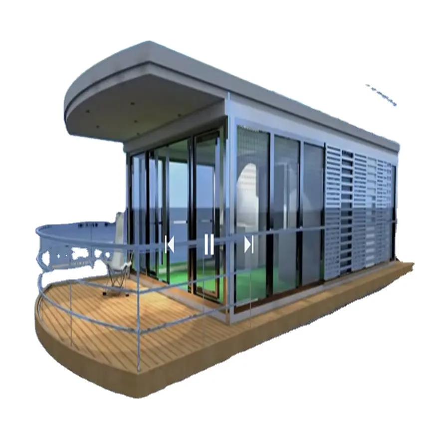Luxury floating hotel floating home modular building prefab floating houses