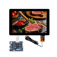 10,1 pulgadas 1024*600 Resolución 500NITs Pantalla táctil IPS Pantalla LCD de tipo TFT con interfaz de HD-M