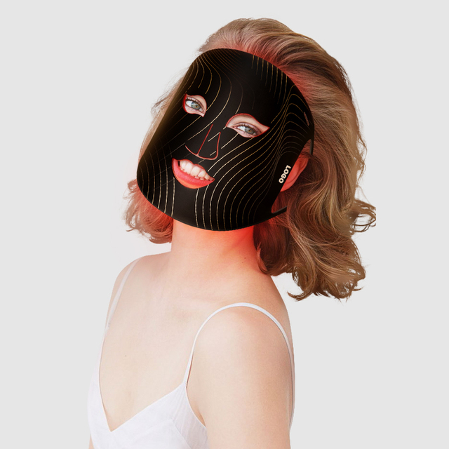 Red Light Therapy LED Facial Mask Photon Therapy Custom Silicone Face Mask Infrared Skin Care Portable Handheld for Lips Eyes