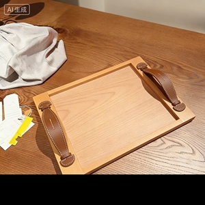 Plateau de rangement créatif en bois pour la maison, style américain, jetable, compatible lave-vaisselle, pour la rentrée scolaire, bureau et salon - Product Image 4