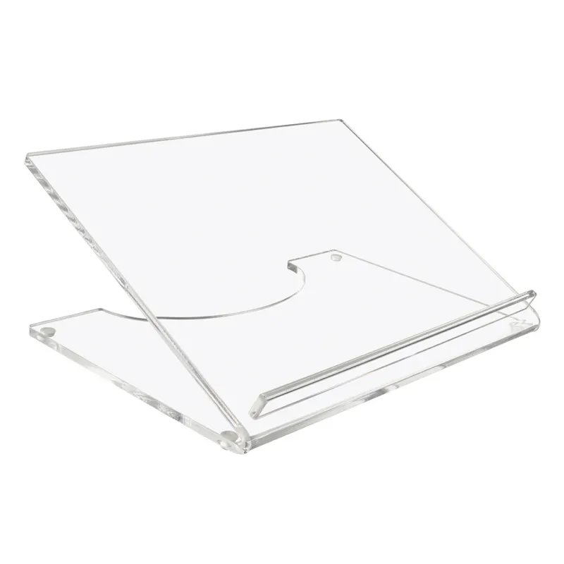 Lucite Small Stander Tabletop Shtender Standing Clear Acrylic Book Display Stands