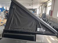 Tente de toit de camion de luxe en aluminium, type pop-up, coque rigide, avec rangement pour 2 personnes, Tenda Campeggio
