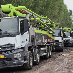 Bomba de Concreto Móvil Diésel ZOOMLION de 50m con Sistema Hidráulico Potente, Chasis Benz, Pluma de 5 Secciones, Motor de Recipiente a Presión, 22M/H, Usada - Product Image 6