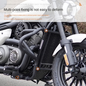 Barra de Protección del Motor para Motocicleta Benakin <span class=keywords><strong>Chila</strong></span> 350 NEO, Protector Anticaídas para Moto, Suministro al por Mayor del Fabricante, Precio de Fábrica - Product Image 4
