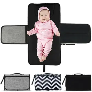 Rangement pliable portable produits de lavage pour mère et bébé tapis à langer pour bébé