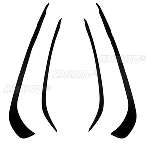 Alerón Delantero con Cuchillas de Aire y Divisores Laterales para Parachoques, Modificación para Mercedes Benz Clase CLA W117 C117 CLA200 260 CLA45 2013-2015 - Product Image 2