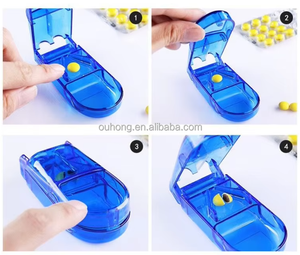 กล่องตัดยาพลาสติกแบบพกพาสะดวกสำหรับขายส่งและสั่งทำได้ - Product Image 2