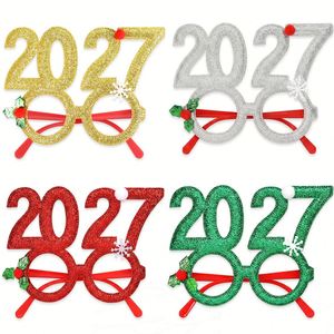 For New 2027 Digital <b>Christmas</b> Booth Glasses Birthday Party <b>Decoration</b> Photo Props Berry - Product Image 1