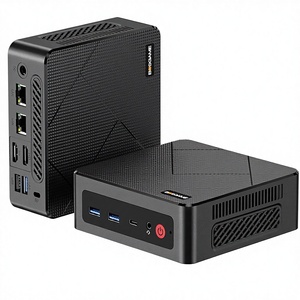 BOSGAME E4 Mini PC AMD Ryzen 5 3550H 16GB DDR4 512GB SSD PCIe 8-Core Grafica Radeon Doppia RJ45 Display Triplo 4K USB-C USB 3.2 - Product Image 1