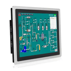 Direktverkauf 19 Zoll kapazitiver Monitor für Android-Anzeige Werbung industrielle All-In-One-Panel-PC-Selbstbedienungs-Kios