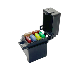 4 yollu Mini bıçak tipi sigorta tutucu terminal pimi ve sigortalar olmadan BX2047C-1 BX2047C-2 In-line sigorta kutusu - Product Image 1