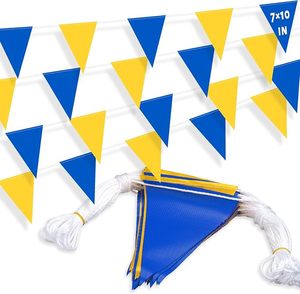 Drapeaux de signalisation de 30 m (100 pieds) résistants au vent et à l'eau, pour marquage de sécurité et cérémonies d'inauguration - Product Image 1