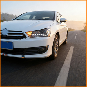 Pour Citroën C-Quatre <span class=keywords><strong>C4</strong></span> Sega 2012-2016 Facelift : Phare avant automatique avec lentille de projecteur Bi-LED et <span class=keywords><strong>DRL</strong></span> séquentiel, Plug and Play - Product Image 4