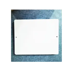 卸売8 "x12" アルミニウム金属看板昇華空白白い看板アルミニウム壁空白プレート家の装飾