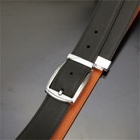 Ceinture en cuir véritable pour hommes de luxe de vente chaude avec boucle en alliage durable Ceintures en plastique PU de style décontracté de concepteur unique de luxe chaud