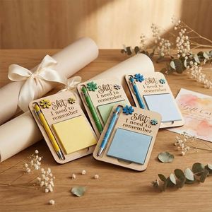 Manufacture <b>Sticky</b> Note Clip Flower Design Festival <b>Label</b> Small Gift School Office Desktop Pen Holder Decoration Craft Wedding - Product Image 1