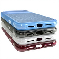 Coque de téléphone personnalisable antichoc avec airbag arrière et anti-traces de doigts pour iPhone 17 & 18 Pro & Pro Max