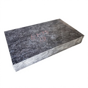 Marqueur de tombe plat en granit bleu perle - Product Image 5