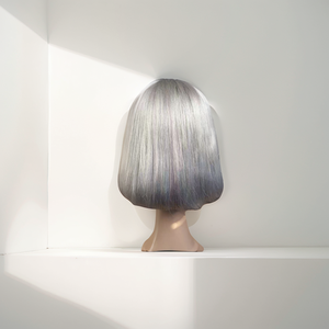 วิกผมแท้ทรงตรงสำหรับผู้หญิงผมแท้สีธรรมชาติ - Product Image 1