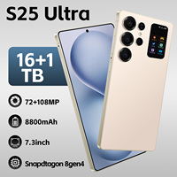 Smartphone 5G Android 15, écran HD 7,3 pouces 90Hz, double SIM, Deca Core, 16 Go, 1 To, avec écran arrière