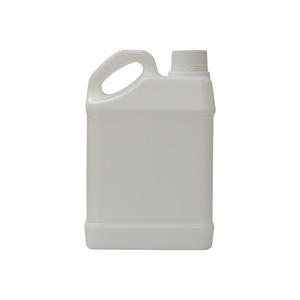 Cubo de Almacenamiento Portátil de 2 Litros de HDPE de Grado Alimenticio para Agua, Aceite de Cacahuete y Licores, con Tapa Blanca y Diseño de Botella Plana - Product Image 5