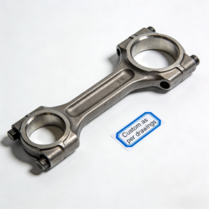 Biela de acero forjado CNC 4340 personalizada de fábrica profesional para motores diésel - Electroerosión por hilo de alta resistencia para tractores agrícolas OEM - Product Image 1