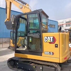 En stock Excavadora de cadenas CAT usada de Japón CAT 305.5E2 305.5E Miniexcavadora CAT Maquinaria de construcción ¡Gran oferta! - Product Image 1