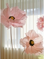 M-26 Fleurs personnalisées faites à la main, fleurs géantes en papier réalistes, arrangements de plantes d'intérieur, fleurs artificielles géantes réalistes