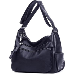 Elegant PU Women's <b>Tote</b> <b>Bag</b> <b>With</b> Zipper Closure And Multiple <b>Pockets</b> For Daily Use - Product Image 1