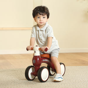 Vélo d'équilibre pour enfants en gros, jouet pour bébé, voiture, structure à démontage rapide, marcheur à quatre roues pour tout-petits - Product Image 4