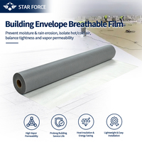 Membrane composite imperméable et respirante, membrane perméable à la vapeur, barrière vapeur pour toiture, sous-couche respirante en papier pour toiture