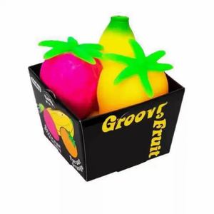 Wholesale Need Ohh Groovy Fruit Squishy Toys Banana Strawberry Orange Stress <b>Balls</b> Nedoh Slow Rising <b>Squeeze</b> Fidget Toys - Product Image 1