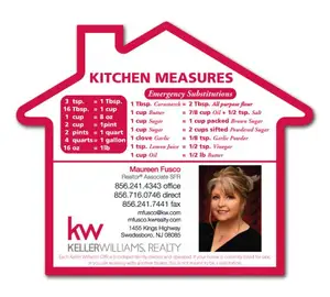 Custom Printed Refrigerator <strong>Magnet</strong> Paper House Shaped <strong>Fridge</strong> <strong>Magnet</strong> With DL Carton New Year Medium Contemporary Cmyk Support - Product Image 1