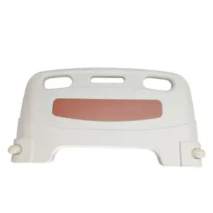 Medical bed accessories hospital bed head and foot board spare parts plastic abs headboard and footboard