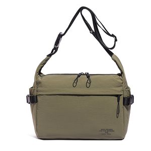 New Trendy Solid Color Simple and Casual Large Capacity Diagonal Cross <b>Bag</b> Fashionable Shoulder and Messenger <b>Bag</b> - Product Image 1