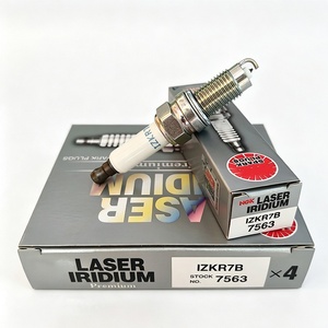 Busi Iridium Platinum N-G-<span class=keywords><strong>K</strong></span> IZKR7B 7563 OE101905606A Cocok untuk -Porsche Cayenne -Audi TT -Volkswagen Touareg -Phaeton -Golf - Product Image 4