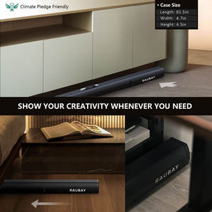 RAUBAY - Fondo de Pantalla Verde Plegable de 78.7 x 82.7 Pulgadas, Panel de Chroma Key Retráctil Portátil, Fondo Fotográfico - Product Image 5