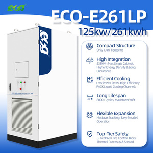 ESG125kW 215kWh 215KW 418KWH ตู้ควบคุมอุตสาหกรรมเชิงพาณิชย์แบบรวมระบบระบายความร้อน  แบบเชื่อมต่อกับระบบไฟฟ้าสาธารณะและแบบแยกส่วน - Product Image 5