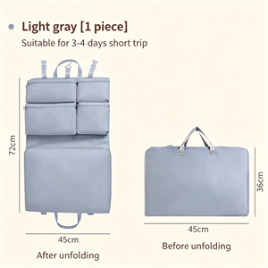Borsa da Viaggio 7-in-1 Multifunzionale per Organizzare Vestiti, Giacche Imbottite, Biancheria Intima, Viaggi d'Affari e Attività all'Aperto - Product Image 3