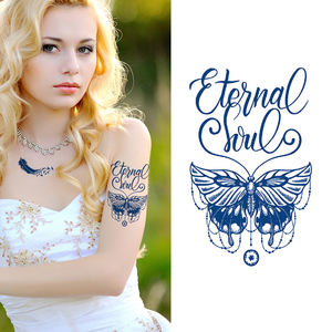 Pegatinas <span class=keywords><strong>de</strong></span> <span class=keywords><strong>tatuaje</strong></span> temporal <span class=keywords><strong>para</strong></span> mujeres y niñas, papel impreso semipermanente, flores <span class=keywords><strong>de</strong></span> <span class=keywords><strong>loto</strong></span> <span class=keywords><strong>de</strong></span> peonía rosa <span class=keywords><strong>para</strong></span> decoración <span class=keywords><strong>de</strong></span> cara y cuerpo - Product Image 2