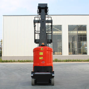 Plataforma Elevadora Móvil Eléctrica Hidráulica Xinta con Ruedas, Capacidad <span class=keywords><strong>de</strong></span> 200 kg, Altura <span class=keywords><strong>de</strong></span> 11.2 m, Velocidad <span class=keywords><strong>de</strong></span> 42/38s, Motor Controlado por PLC - Product Image 5