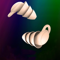 Bouchons d'oreille en silicone anti-bruit bouchons d'oreille de natation étanches pour dormir plongée Surf doux confort natation protecteur d'oreille